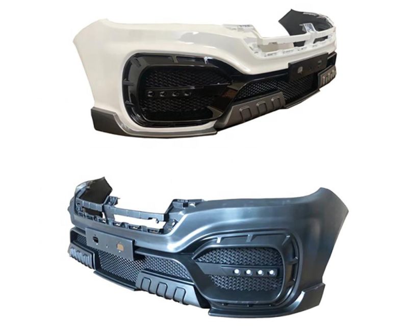 Fender Flare Front Bumper for Hilux Revo Vigo Rocco 2016 2017 2018 2019 with Grille