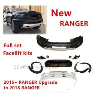 Bodykit for Ranger T7 2015+ Upgrade to Raptor 2018 T8 Face Lift Kit.