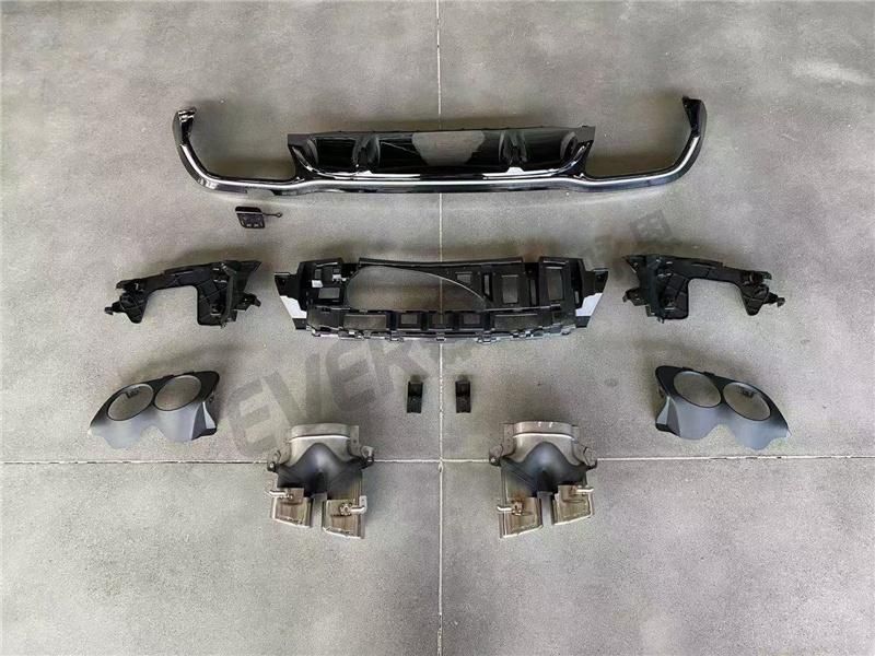 Upgraded E53 Amg Rear Bumper Diffuser Lip for Mercedes Benz E Class W213 2020-2022