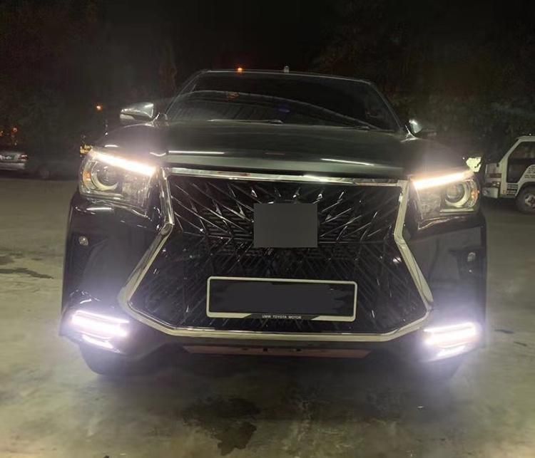 Car Accessories Front Rear Bumper Face Lift Wide Conversion Body Kit for Hilux Vigo Upgrade to Lexus 2012-2015