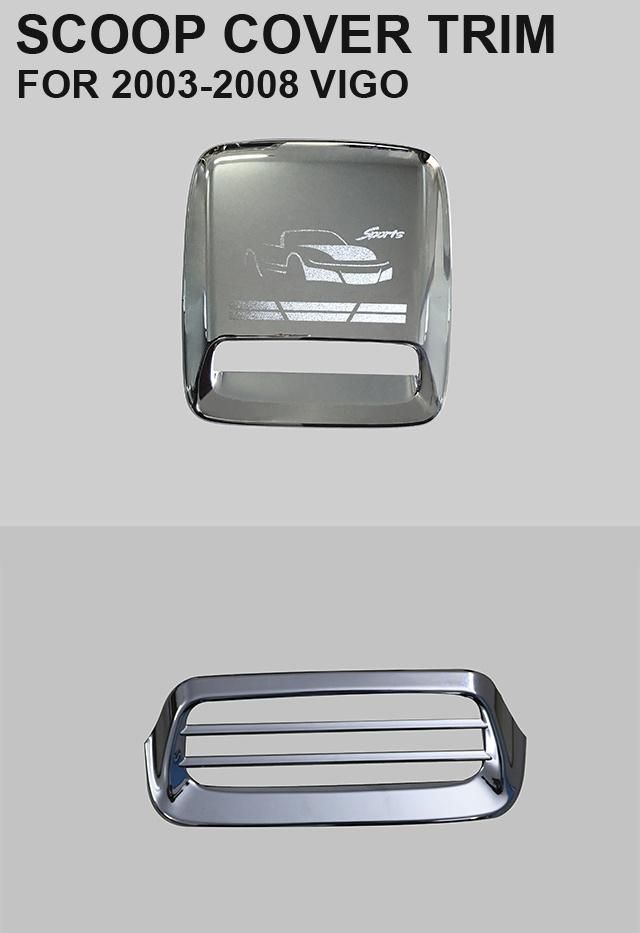 ABS Plastic Body Kit Scoop Cover Trim for 2003-2015 Vigo