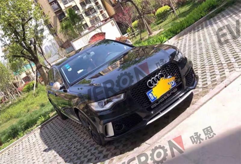 RS6 Style Front Bumper Body Kit for Audi A6 2013-2015