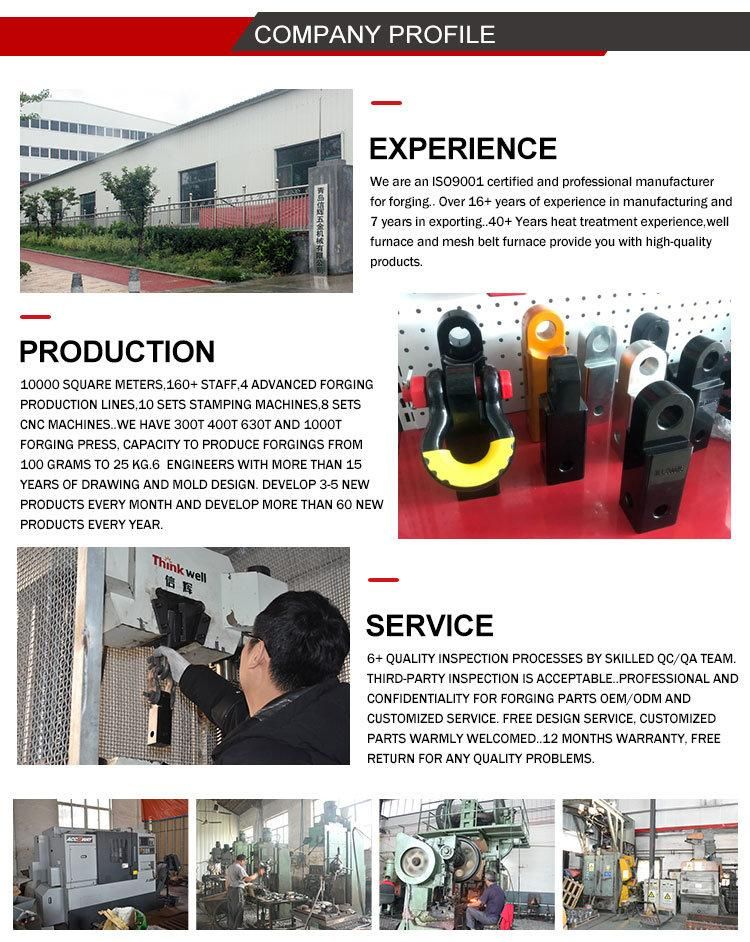 High Quality 8-Ton Vehicle Recovery Snatch/Lifting Pulley