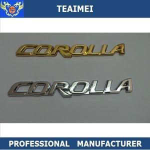 Custom ABS Chrome Auto Parts Car Logo Badge Sticker Car Emblems