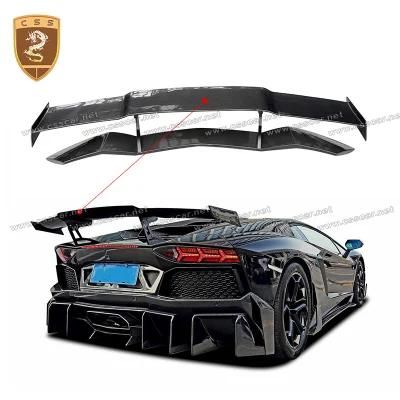 Upgrade to DNC Style Carbon Fiber Lp700 Rear Trunk Spoiler Wing for Lamborghini Aventador