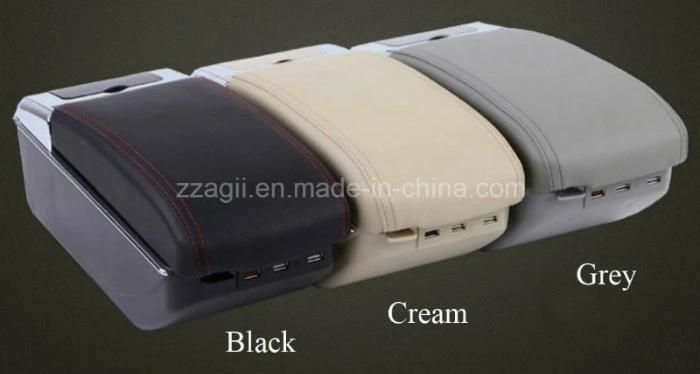 Car Accessories Universal Console Box Leather Armrest Console Box for Car