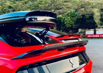 Carbon Fiber Rear Bumper Wing Spoiler Ford Mustang 2015 2016 2017 R Style Spoiler Racing Wings