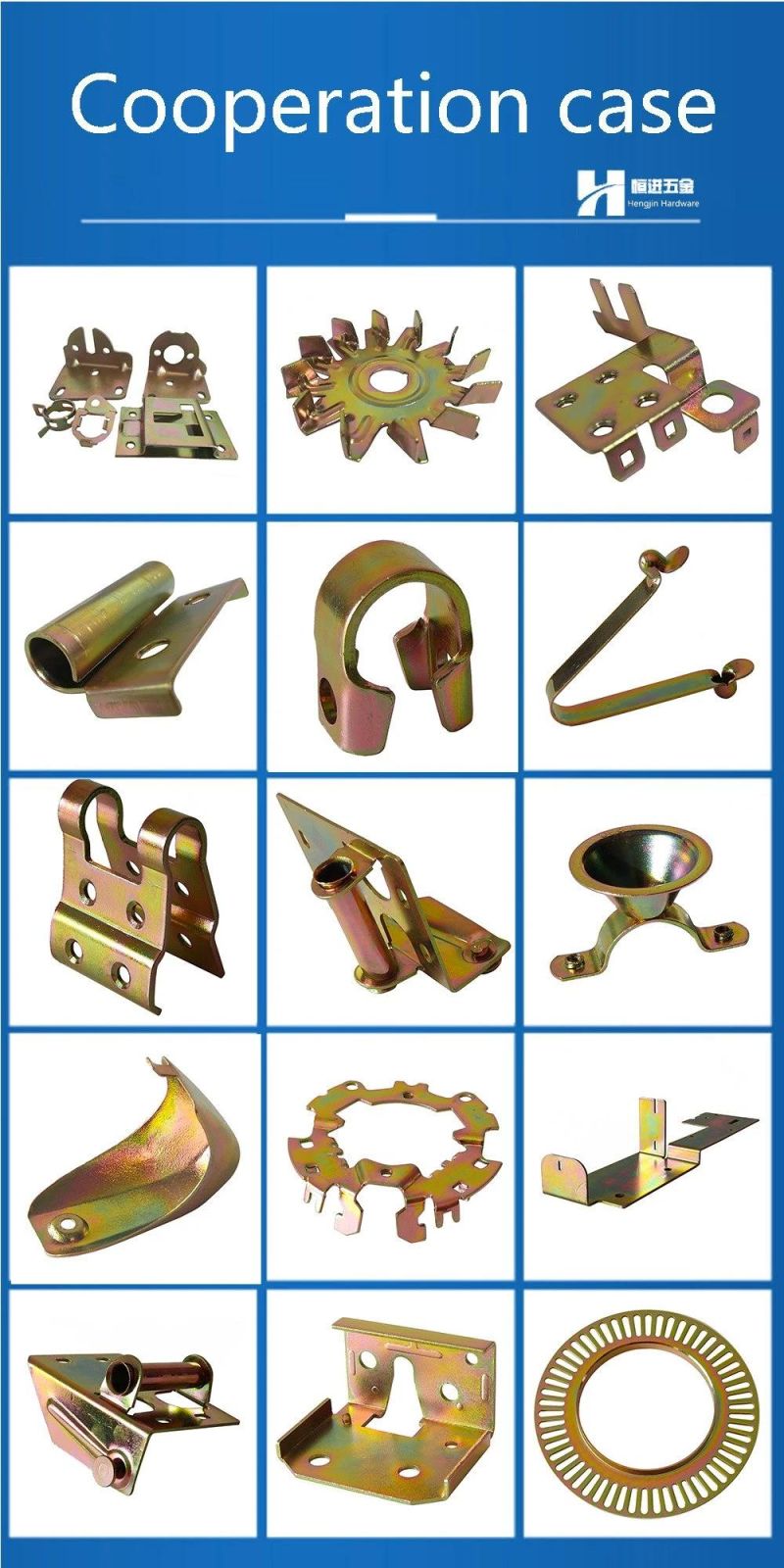 Metal Fabrication Service Cold Stamping Sheet Metal Spare Parts