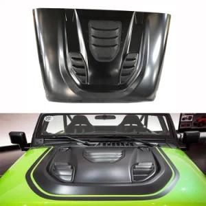 Hellcats Car Engine Hood Cover for Jeep Wrangler Jk Hood Bonnet