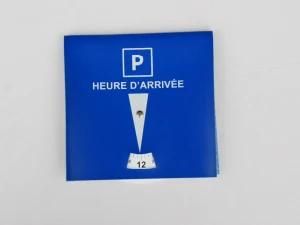 French PVC Parking Disk Parking Disc