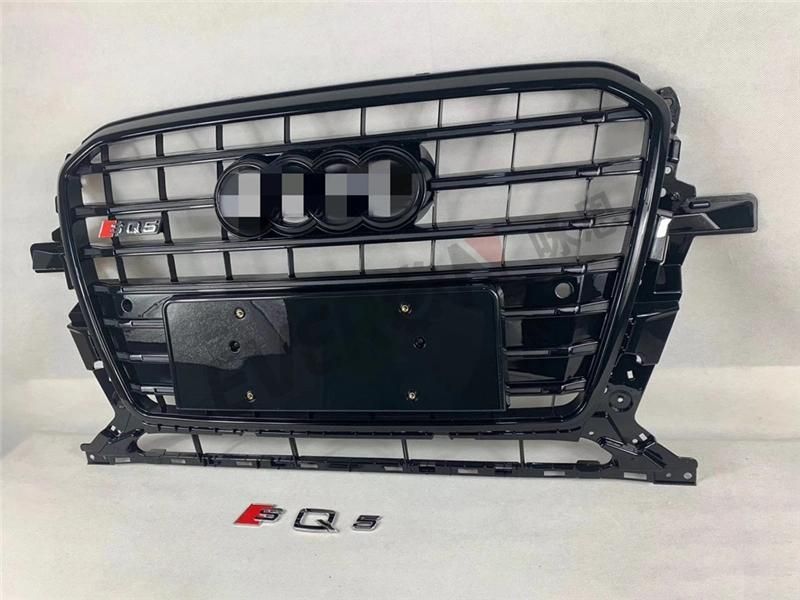 Sq5 Style Car Body Parts Modified ABS Front Grille for Audi Q5 2013-2017