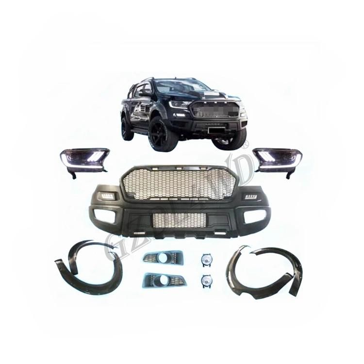 for Ford Ranger T6 Facelift Raptor Body Kits T6 to T8