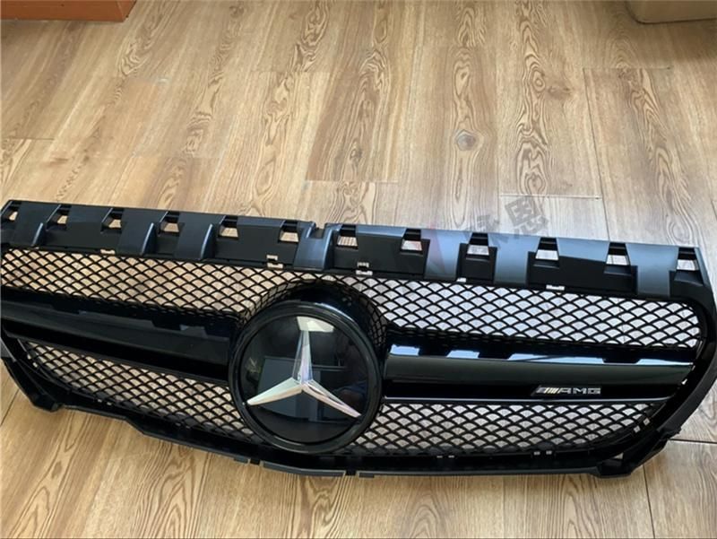 Amg Style Cla45 Front Hood Grille Mesh for Mercedes Cla W117 2013-2019