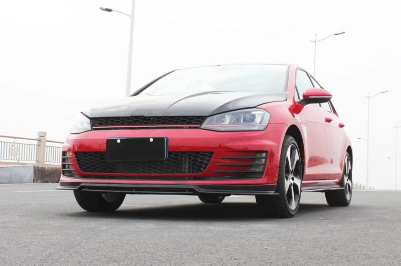 Carbon Fiber Front Bumper Lip for VW Golf VII Gti 2014