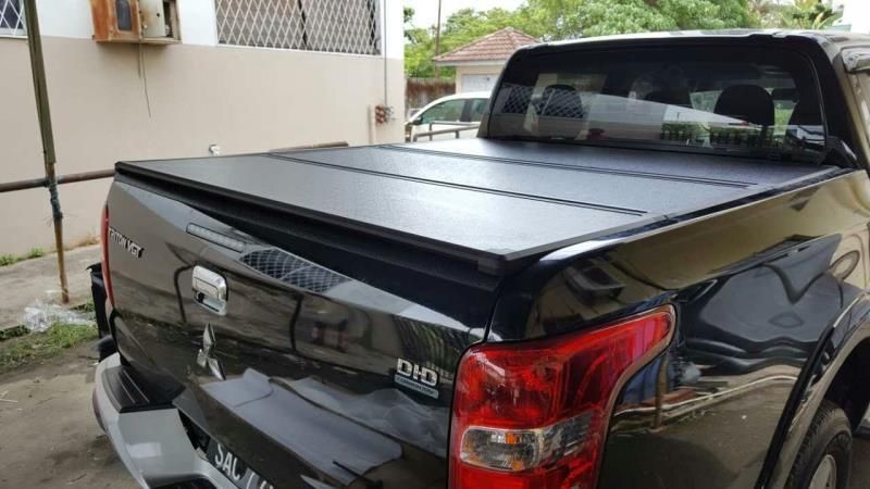 Dongsui Auto Parts Accessories Aluminum Tonneau Cover for Mitsubishi Triton L200 Ford Ranger Raptor