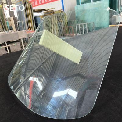 China Factory Tvs King Glass Front Tempered Windshield Glass