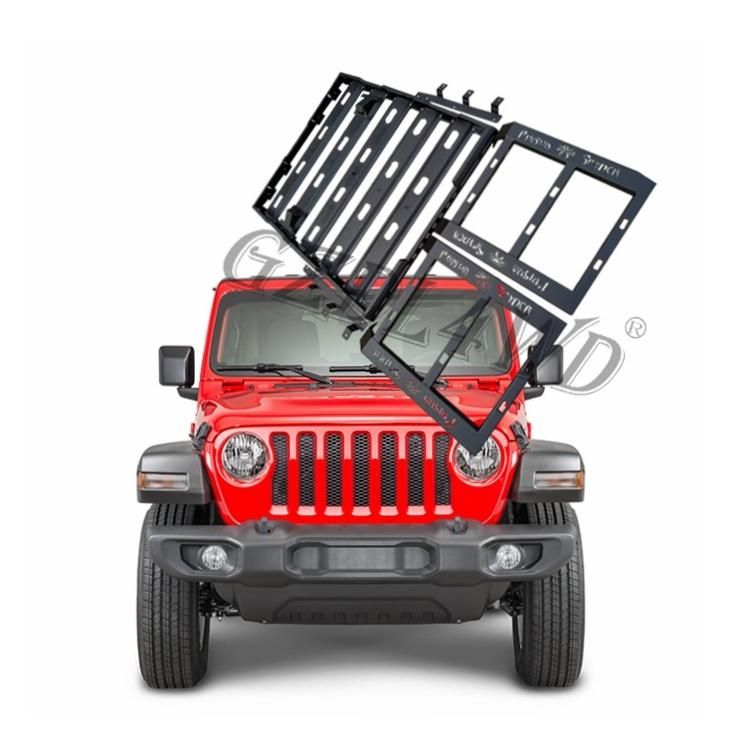 Plastic/Steel Auto Parts 2 Doors Side Step for Jeep Wrangler Jl 2018+