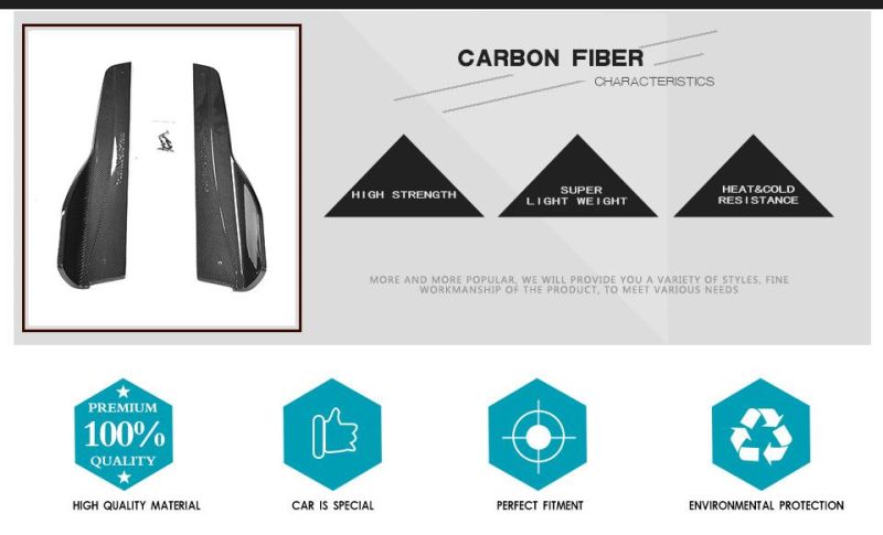 Jc Design Carbon Fiber Side Skirts Splitters for BMW F80 M3 F82 M4 Coupe 2-Door 14-17 (fits: M3 M4)
