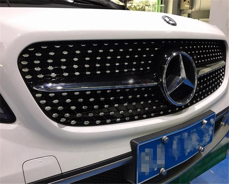 Car Front Bumper Grille (Diamond) for Mercedes Benz Gla X156 2013-2016