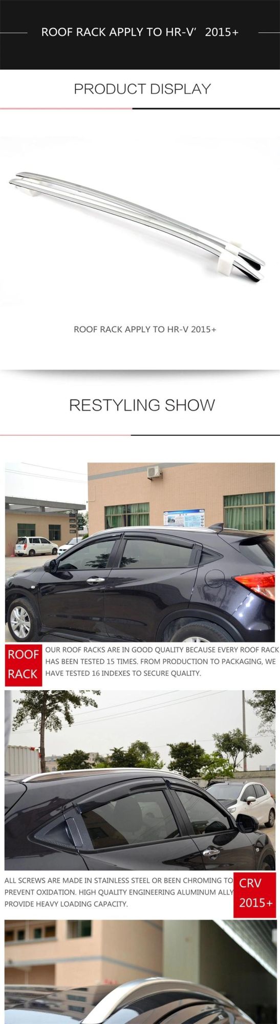 Original Design Roof Rack for Vezel Hr-V 2015+