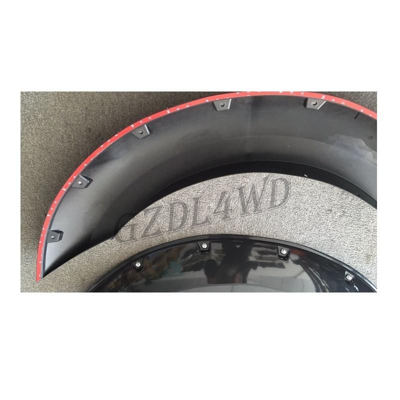 Injection Mould PP Plastic Car Fender Flares for Ford Ranger 2015 2016