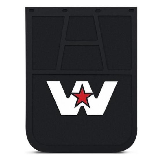 Hot Sale Rubber Mud Flaps with Printed Logo