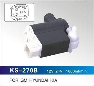12V 24V 1800ml/Min Windshield Washer Pump for GM Hyundai Kai