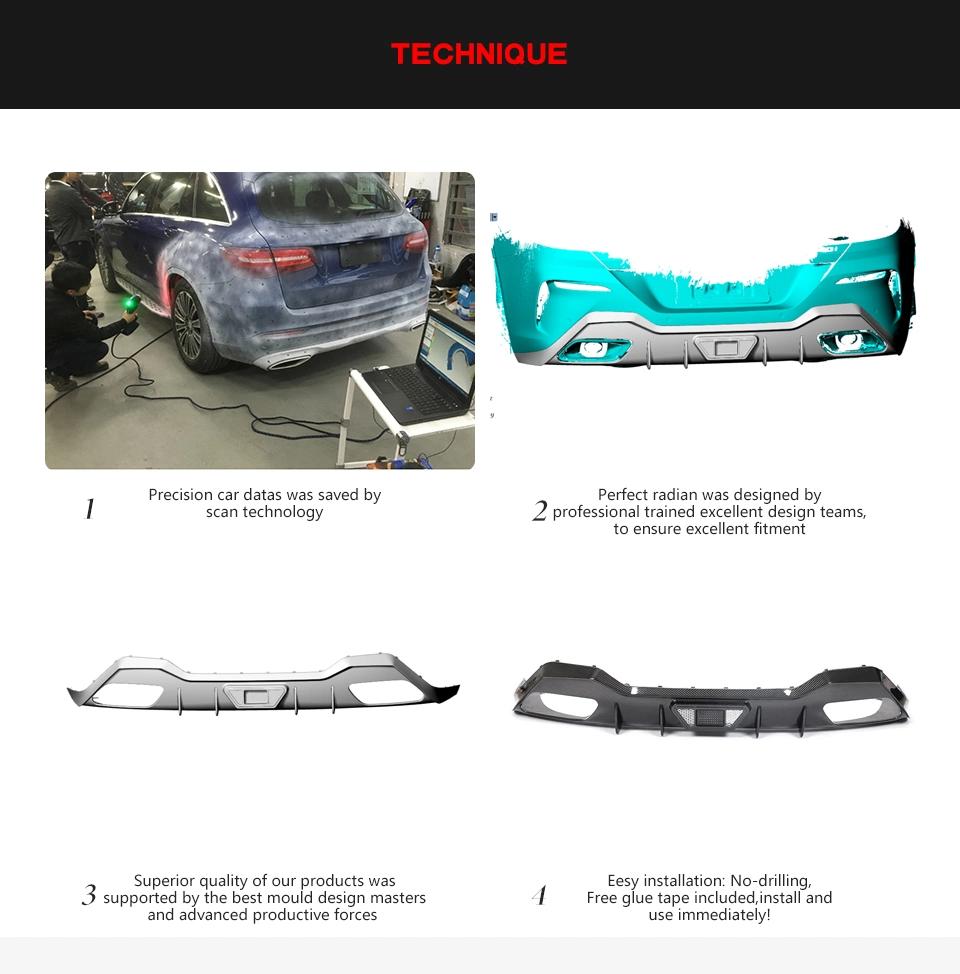 Carbon Fiber G16 Rear Diffuser for BMW 8 Series M850I Xdrive Gran Coupe 2018-2020 4D