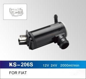 12V 24V 2000ml/Min Windshield Washer Pump for Flat