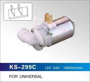 12V 24V 1800ml/Min Windshield Washer Pump for Universal