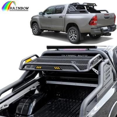 Promotion Price Automobile Body Parts Aluminum Stainless Alloy Steel Heavy Duty off-Road Parts 4X4 Pickup Anti Sport Roll Bar Rollbar