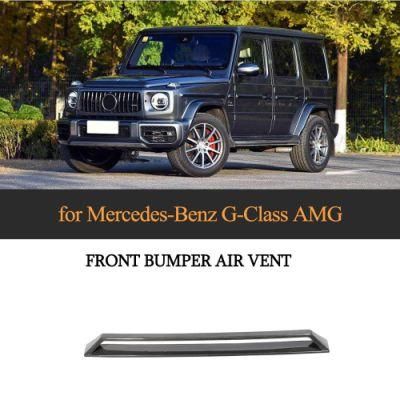 Carbon Fiber Front Bumper Air Vent Trim for Benz Mercedes G Class Amg 2019
