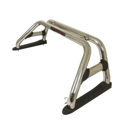 Stainless Steel 201 Exterior Accessories Roll Bar for Hilux Vigo Navara Np300 D40 D22