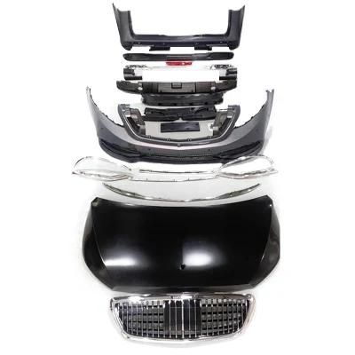 with Car Hood Grille Car Front Rear Bumper Body Kit for Benz V-Class or Vito Modified Maybach 2010 2011 2012 2013 2014