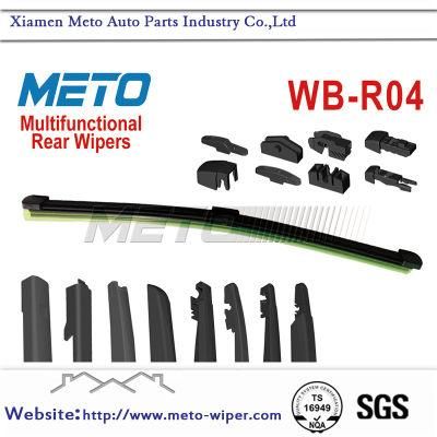11 Adapters Multifunctional Rear Wiper Blade Auto Windshield Wiper Curve Windshield Wiper Blades for Sale