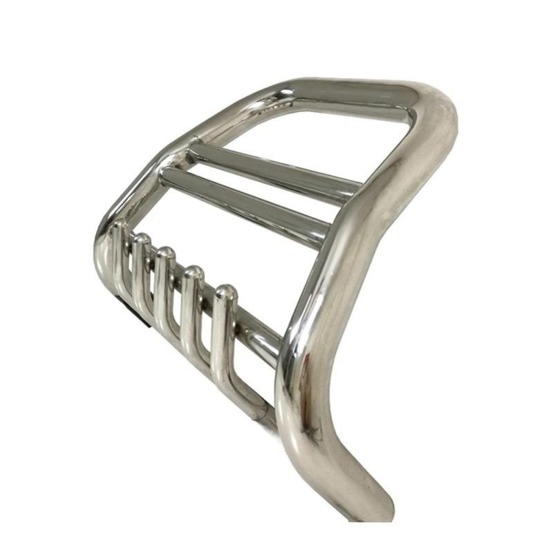 Universal Custom Design with Skid Plate 201 Stainless Steel Bull Bar Front Bumper Grille Guard for Gwm Cannon Poer Ute 2021