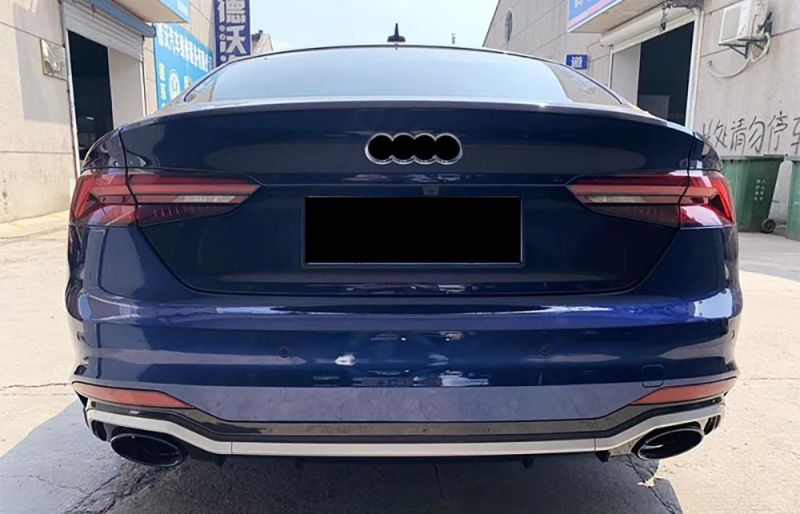 Audi A5 Upgrade RS5 Auto Body Part Body Kits with Grille Bumper Side Skirt 2017 2018 2019