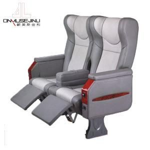 Customized Adaptable Luxury VIP Bus Seat for Passager with Armrest Box