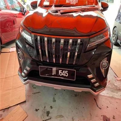 4X4 ABS Plastic Chrome Black Car Front Grille for Toyota Rush 2018 2019 2020