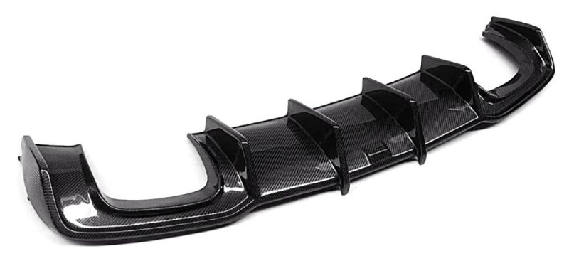 2017 2018 A3 Sline S3 Rear Bumper Diffuser Kb Style Black Rear Lip Diffuser for Audi S3
