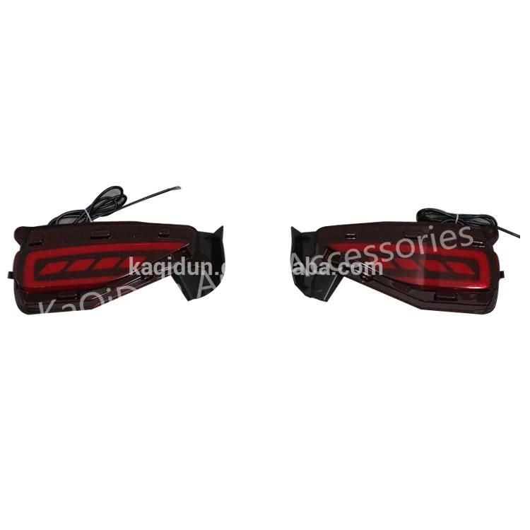 ABS Red LED Rear Fog Light Cover for Toyota Fortuner