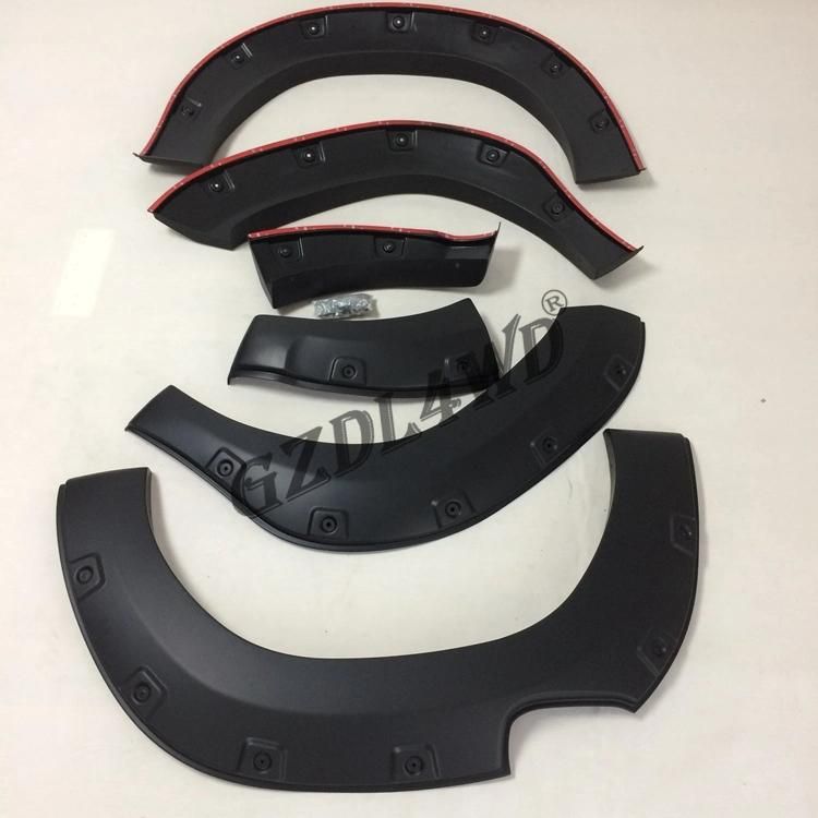2018 Hilux Revo Rocco Black ABS Offroad Fender Flare
