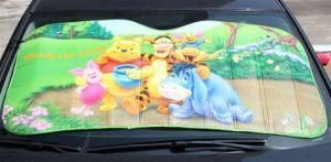 Full Color Printed Front Car Sunshade