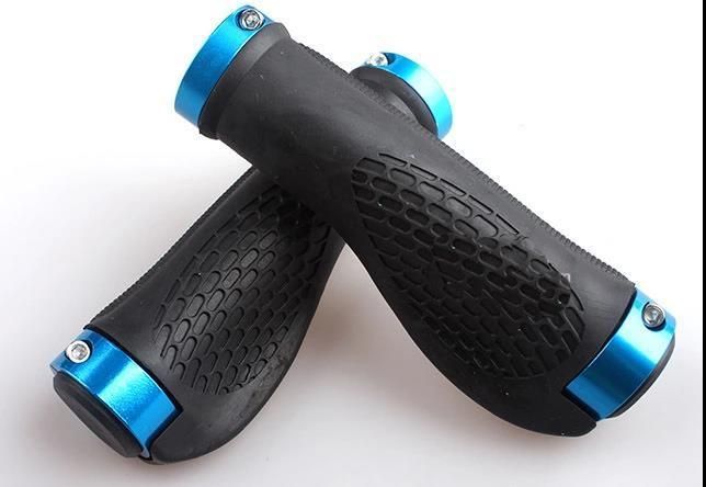 Ergonomic MTB Road Cycling Skid-Proof Grips Anti-Skid Rubber Bicycle Grips Mountain Bike Lock on Bicycle Handlebars Grips