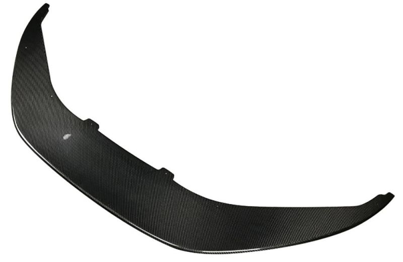 V Type Carbon Fiber Front Bumper Lip Front Spoiler for Audi R8 2017-2019