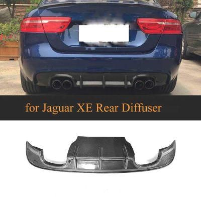 Carbon Fiber Rear Bumper Diffuser for Jaguar Xe 2015 2016