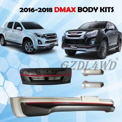 off Road ABS Car Front Bumper Guard Kit for Isuzu Dmax 2016-2018
