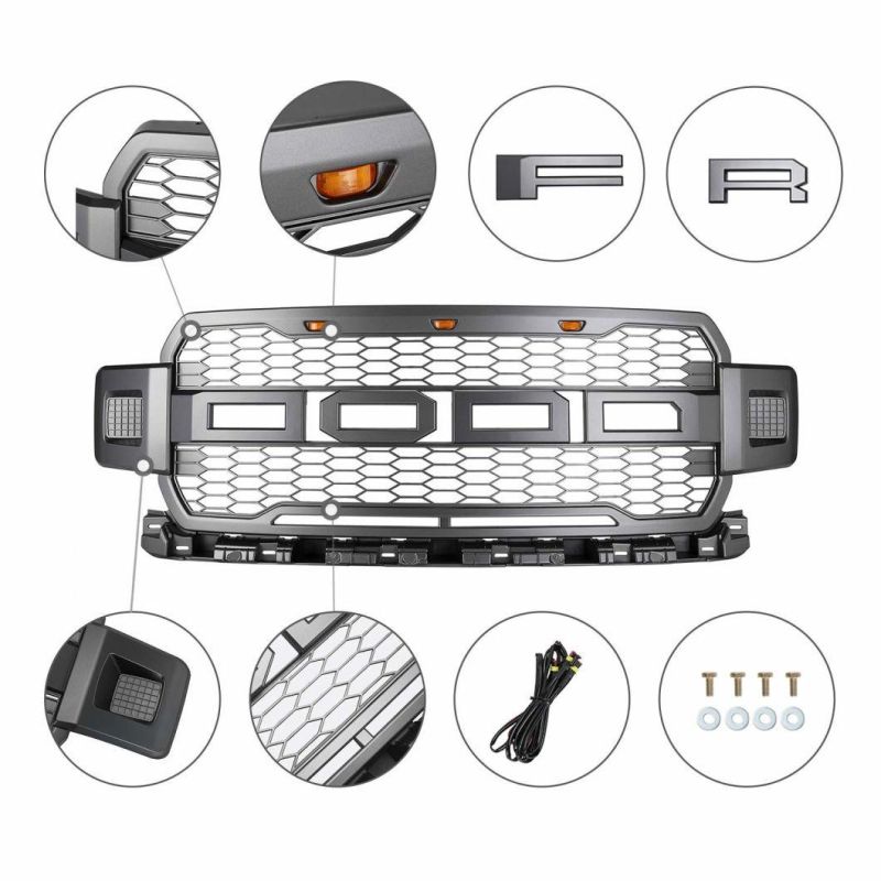 ABS Front Bumper Bull Bar Nudge Bar for Pickup Truck