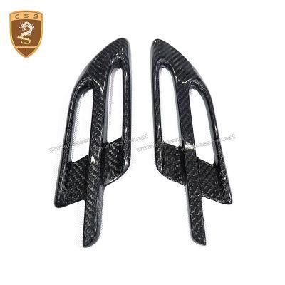 Carbon Fibre Exterior Trims Front Side Fenders Vents for Bentley Bentayga W12 Limited Edition