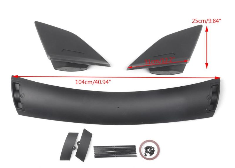 for Honda Civic 4dr Sedan 16 17 18 Car Spoiler